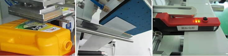 スパウトバッグ プラスチックバッグラベリングマシン 半自動 平面用