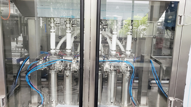 6ヘッド大型容器5L液体充填キャップ両面