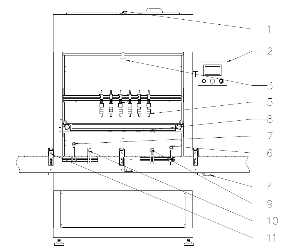 drawing of overflow filling machines オーバーフロー充填機自動.jpg