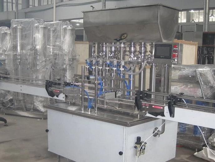 6 filling heads filling machine automatic linear model 6 ヘッド液体フィラー.jpg
