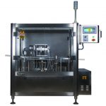 自動滅菌済み注射器シリンジ充填栓シール機