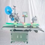 リニア小型カートンボックスコーナーラップステッカーラベリングマシン