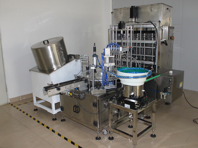 充填キャッピングライン