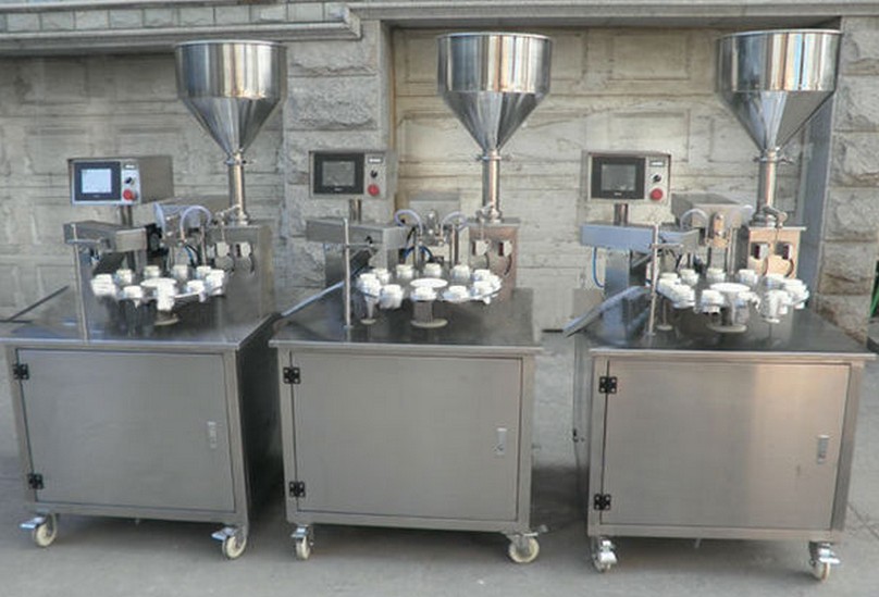 回転チューブ充填超音波シール機半自動