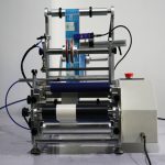 半自動丸型ボトルシリンジバイアルラベリングマシン