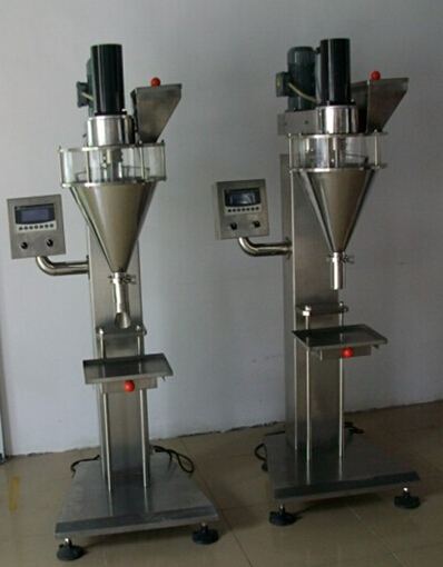 two sets of powder filling machine ready to export 充填機の 2 列目.jpg